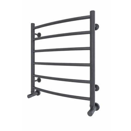 Toalheiro aquecido tipo escada para casa de banho INOX CLASSIC 122W/230V 57x53 cm aço inoxidável/antracite