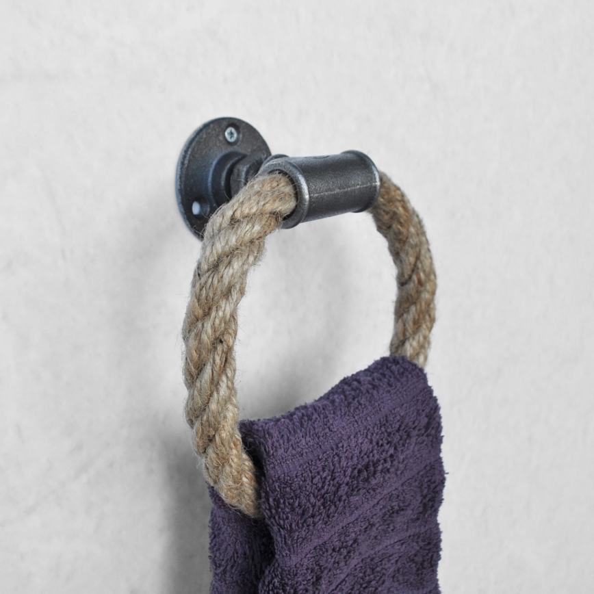 Toalheiro BORURAF 20x20 cm bege