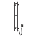 Toalheiro eléctrico SILOUETTE 46W 100x16 cm  preto direito