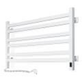 Toalheiro elétrico com termóstato AVANGARD 181 W 50 x 90 cm branco, lado esquerdo