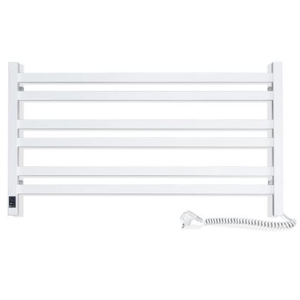 Toalheiro elétrico com termóstato AVANGARD 181 W 50 x 90 cm, branco, ligação à direita