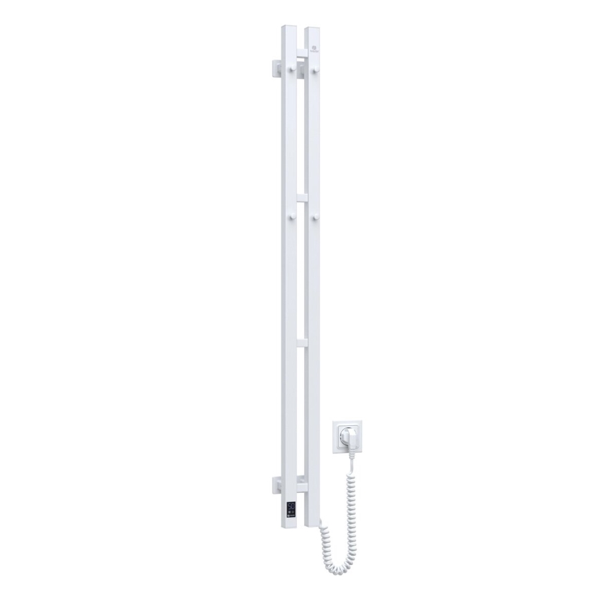 Toalheiro elétrico com termóstato SILOUETTE 70W 120x9 cm branco direito