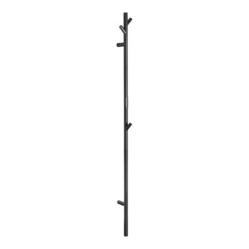Toalheiro elétrico em barra 172 cm, 46 W, preto