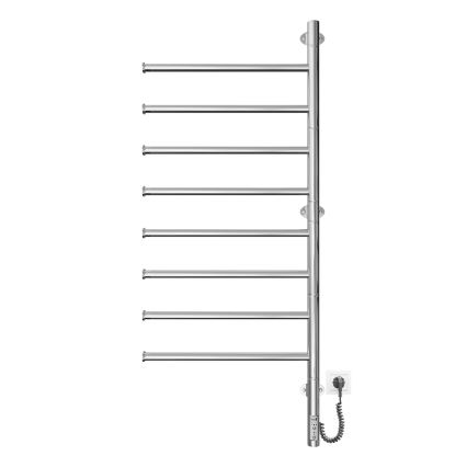 Toalheiro elétrico giratório VEER 95W/230V 100x44,5 cm aço inoxidável/cromo polido