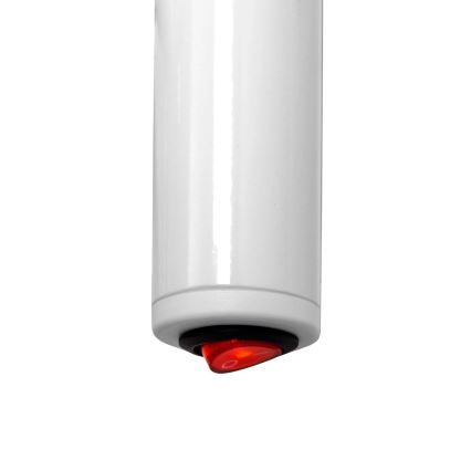 Toalheiro elétrico SILOUETTE 46W 100x16 cm branco, lado direito