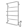Toalheiro em escada para casa de banho LUX 105W/230V 81x52 cm aço inoxidável/cromado brilhante direito