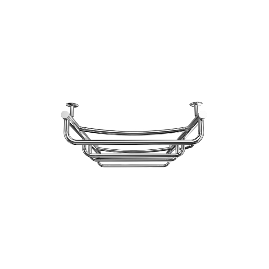 Toalheiro em escada para casa de banho LUX 105W/230V 81x52 cm aço inoxidável/cromado brilhante direito