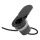 Tomada de embutir com tampa deslizante 1 tomada + USB-C + USB-A preta