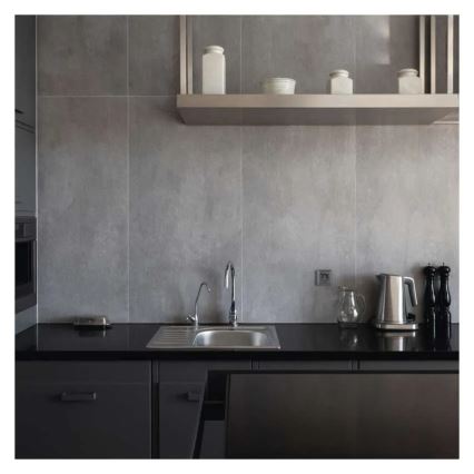 Tomada de parede doméstica com USB-A e USB-C, padrão francês 250V/16A, antracite