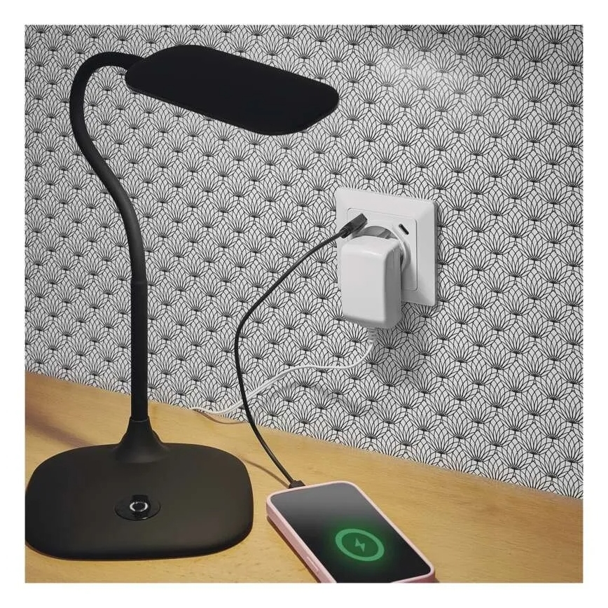Tomada doméstica com portas USB Tipo-A e Tipo-C