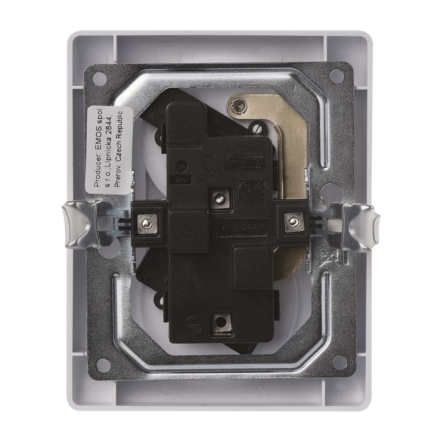 Tomada doméstica dupla FRENCH 250V/16A