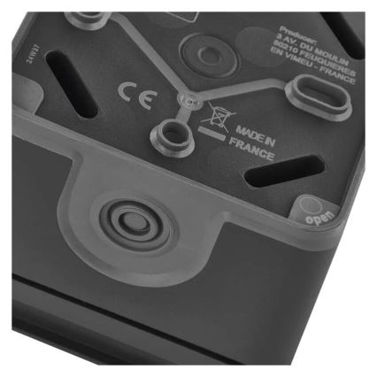 Tomada dupla para ambientes húmidos IP55