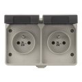 Tomada exterior FRENCH 250V/16A IP44 2Z