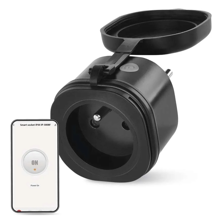 Tomada exterior inteligente GoSmart 3680W/230V/16A Tuya IP44