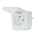 Tomada inteligente 3680W/230V/ Type E/16A Wi-Fi Tuya IP44