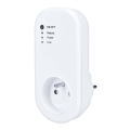 Tomada inteligente com contador de consumo elétrico 230V Wi-Fi Tuya