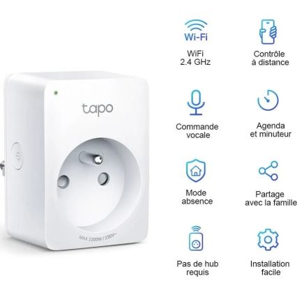 Tomada inteligente E 2300W Wi-Fi