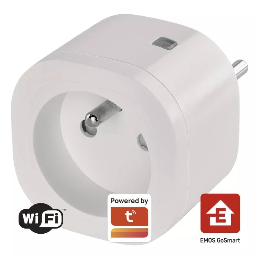 Tomada inteligente GoSmart 3680W/230V/16A Wi‑Fi Tuya