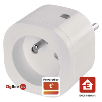 Tomada inteligente GoSmart 3680W/230V Tuya