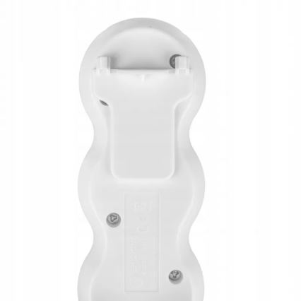 Tomada múltipla com interruptor, 3 tomadas