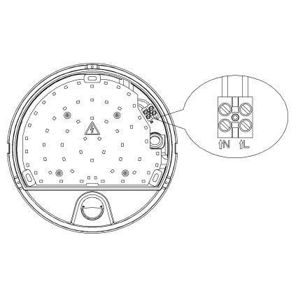 Top Light - Aplique de parede LED para exterior com sensor de movimento e de crepúsculo BARI LED/15W/230V 4000K IP54