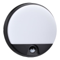 Top Light - Aplique de parede LED para exterior com sensor de movimento e de crepúsculo BARI LED/15W/230V 4000K IP54