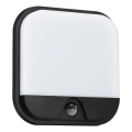 Top Light - Aplique de parede LED para exterior com sensor de movimento e sensor crepuscular BARI LED/20W/230V 4000K IP65