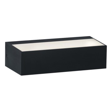 Top Light - Aplique de parede LED para exterior IMOLA LED/10W/230V 3000/4000/6000K IP54 17 cm preto
