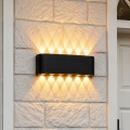 Top Light - Aplique de parede LED para exterior RAY LED/10W/230V 3000/4000/6500K IP54 preto