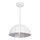 Top Light Apolo 30B - Candelabro suspenso APOLO 1xE27/40W/230V branco/prateado