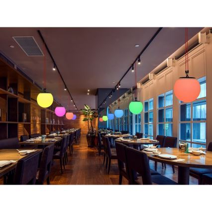 Top Light BALL RGB RC - Luminária solar LED RGB regulável BALL LED/1,2W/3,7V IP44 1800 mAh + controlo remoto