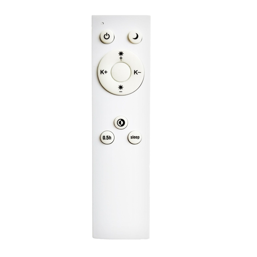 Top Light - Plafon LED dimerizável PETAL LED/60W/230V 3000-6500K Ø 59 cm branco + comando à distância