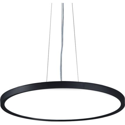 Top Light - Candeeiro suspenso LED com regulação REVIT LED/50W/230V 3000-6500K diâmetro 60 cm preto + comando