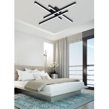 Top Light - Candelabro integrado LED com regulação CROSS LED/50W/230V 3000-6500K + controlo remoto