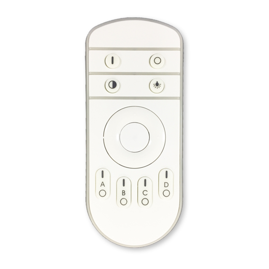 Top Light - Candelabro integrado LED com regulação MERKUR LED/50W/230V 3000-6500K preto + controlo remoto