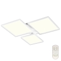 Top Light - Candelabro integrado LED com regulação MERKUR LED/50W/230V 3000-6500K branco + controlo remoto