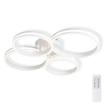 Top Light - Candelabro integrado LED com regulação OLYMP LED/65W/230V 3000-6500K redondo branco + controlo remoto