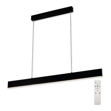 Top Light - Candelabro suspenso LED com regulação LINE LED/30W/230V preto + controlo remoto