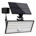 Top Light - Holofote LED solar de parede com sensor HELEON VARIO LED/8W/3,7V IP65 4000K 2200 mAh + comando