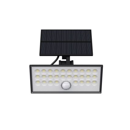 Top Light - Holofote LED solar de parede com sensor HELEON VARIO LED/8W/3,7V IP65 4000K 2200 mAh + comando
