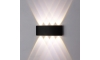 Top Light - Iluminação de parede exterior LED LED/8W/230V IP44 4000K preto