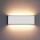 Top Light - Iluminação de parede exterior LED OBLIGO LED/12W/230V IP65 branco