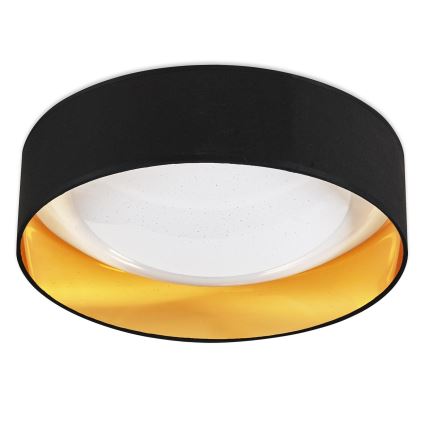 Top Light - Iluminação de teto LED com regulação IVONA 40C +CR LED/24W/230V + controlo remoto preto