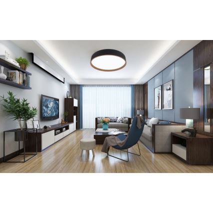 Top Light - Iluminação de teto LED com regulação DEKOR LED/51W/230V diâmetro 50 cm 3000-6500K + controlo remoto