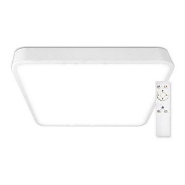 Top Light - Iluminação de teto LED com regulação METAL LED/60W/230V angular branco + controlo remoto