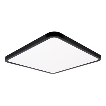 Top Light - Iluminação de teto LED com regulação REVIT LED/50W/230V 3000-6500K 50x50 cm preto + comando