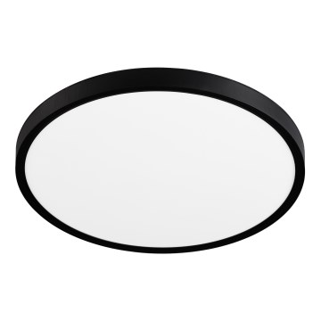 Top Light - Iluminação de teto LED REVIT LED/24W/230V 3000/4000/6500K diâmetro 30 cm preto