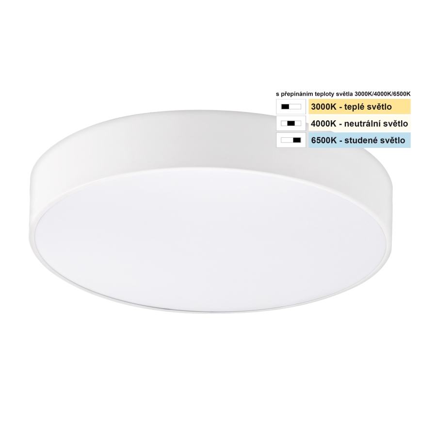 Top Light - Iluminação de teto para casa de banho LED PETAL LED/24W/230V IP44 3000/4000/6500K diâmetro 35 cm branco