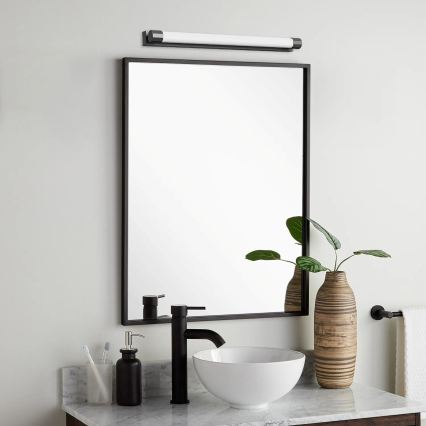 Top Light - Iluminação LED para espelho de casa de banho TURIA LED/8W/230V 3000/4000/6500K IP44 40 cm preto