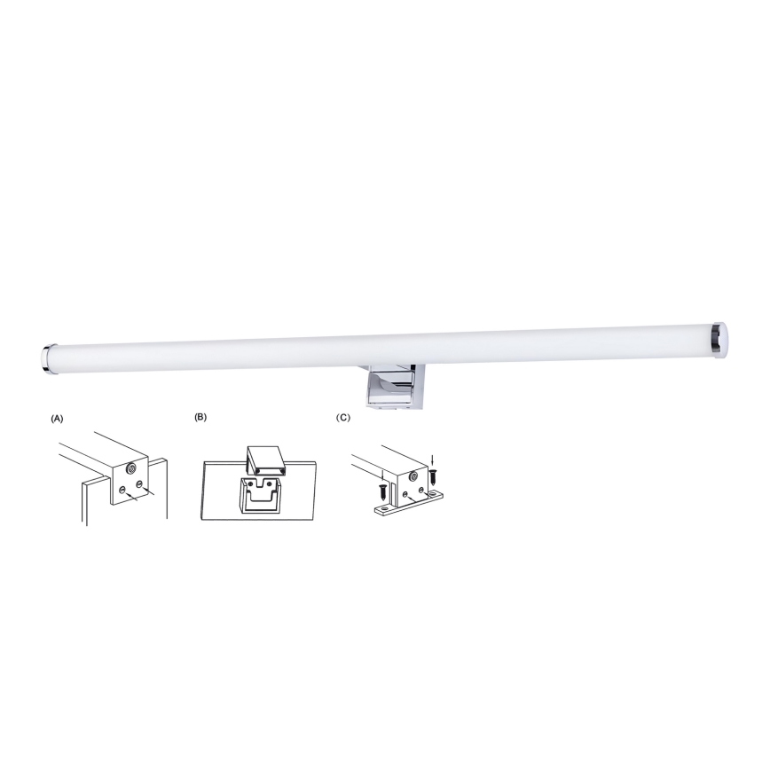 Top Light - Iluminação para espelho de casa de banho LED OREGON LED/9W/230V 60 cm IP44